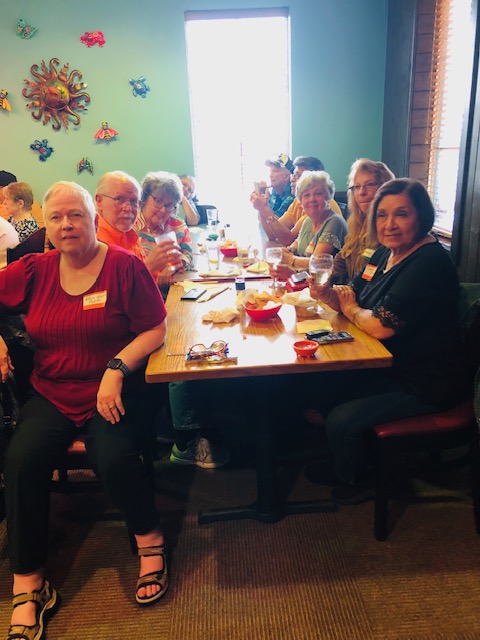 Classmates ready to chow